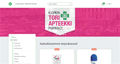Desktop Screenshot of kuopiontoriapteekki.fi